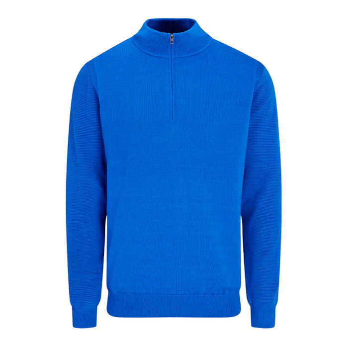 Ping Croy Lined Half Zip Golf Sweater - Dark Blue