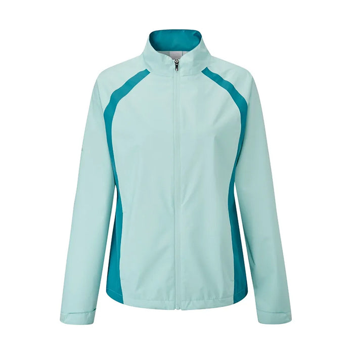 Ping Freda Ladies Waterproof Golf Jacket - Aquatic/Scuba Blue