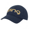 PING G Le 3 Ladies Golf Cap - Navy/Gold Cap