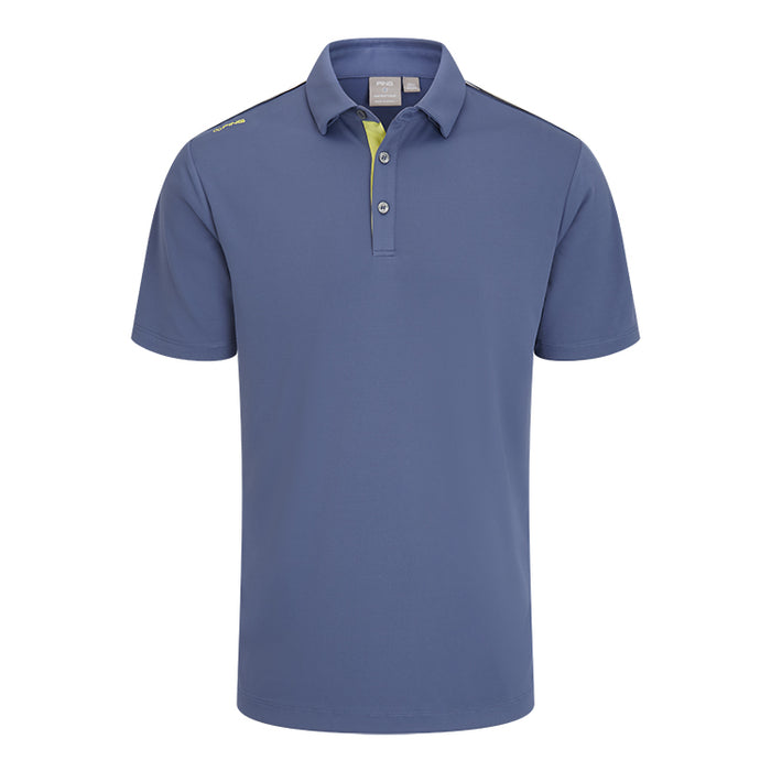 Ping Inver Golf Polo Shirt - Blue Indigo