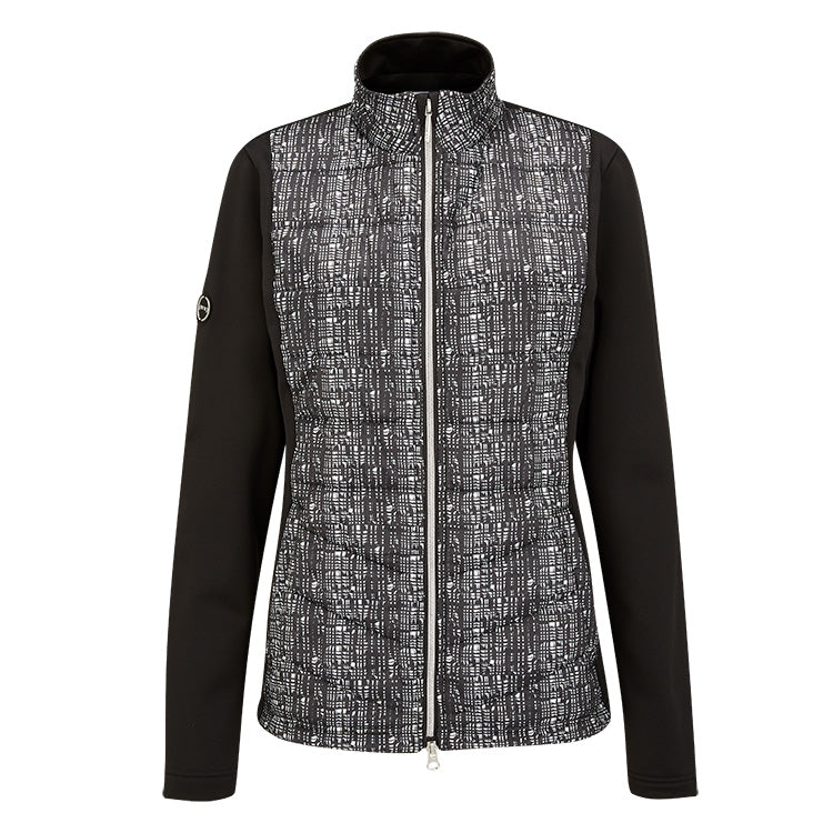 Ping Niki Sensorwarm Ladies Golf Jacket - Black Multi