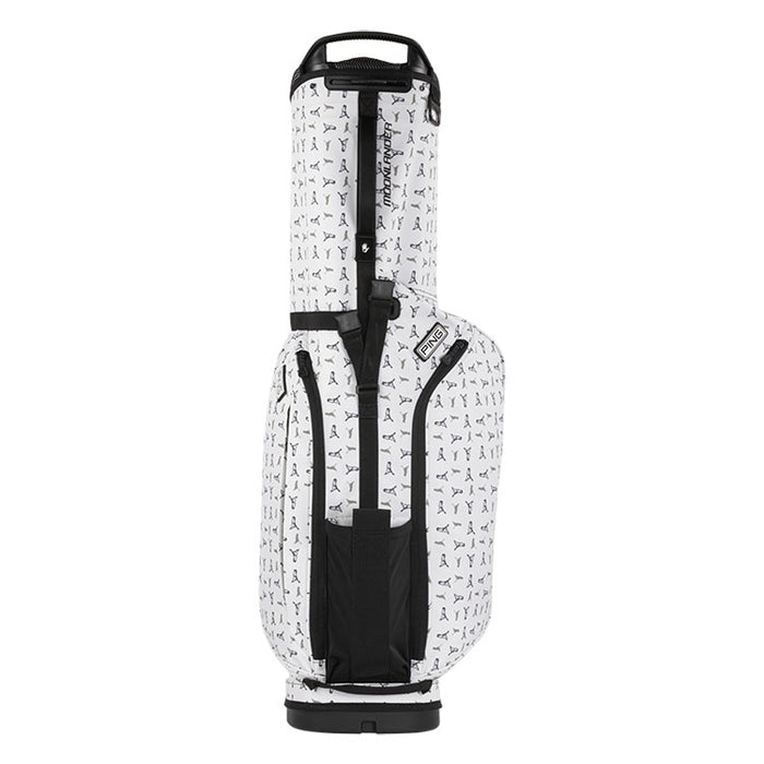 Ping Moonlander 244 Golf Stand Bag - White/Mr Ping