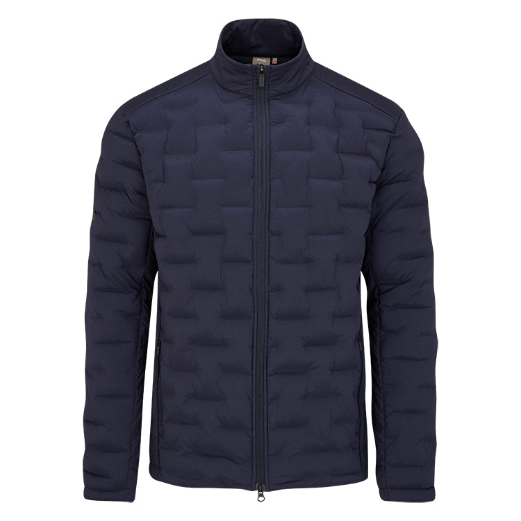 Ping Norse S5 Primaloft Insulated Golf Jacket - Navy - Andrew Morris Golf