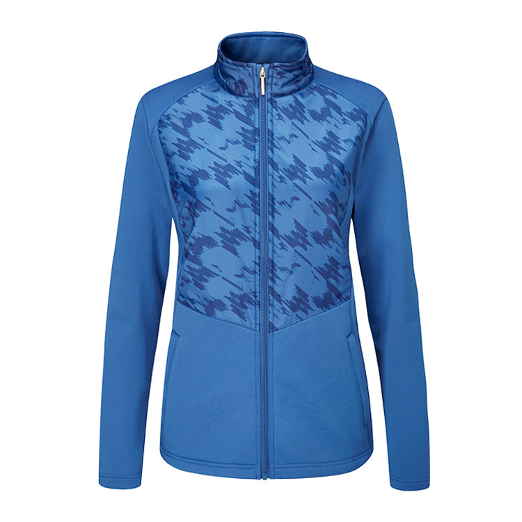 Ping Prue Ladies Hybrid Golf Jacket - Horizon Blue