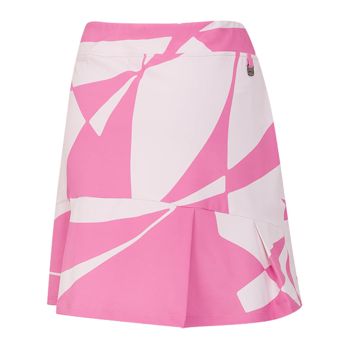 Ping Tamsin Ladies Golf Skort - Flamingo/White