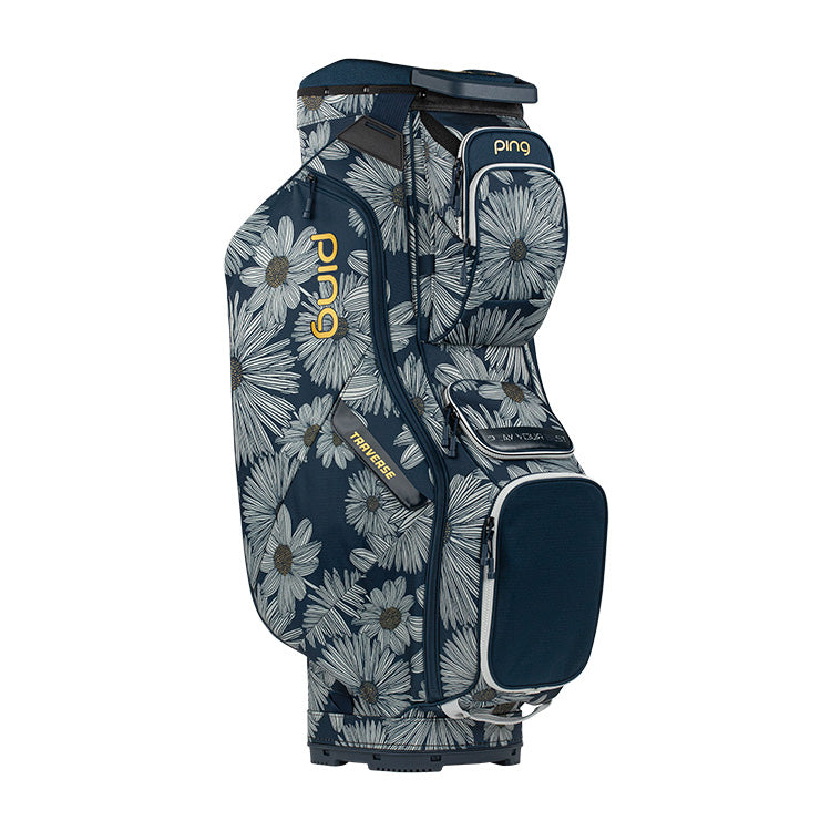 Ping Traverse Golf Cart Bag Blue Coral — Andrew Morris Golf