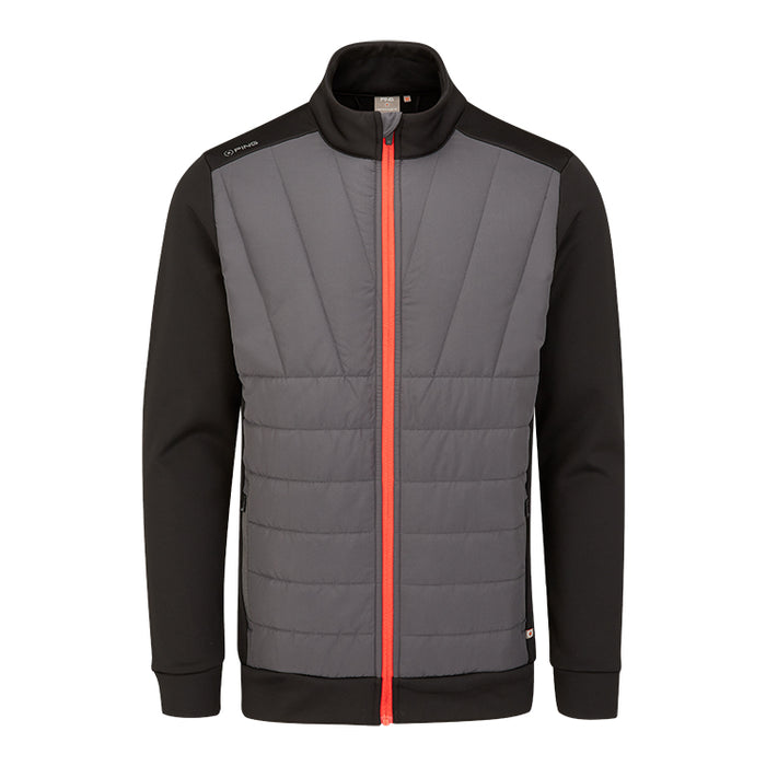 Ping Vernon Sensorwarm Golf Jacket - Asphalt/Black