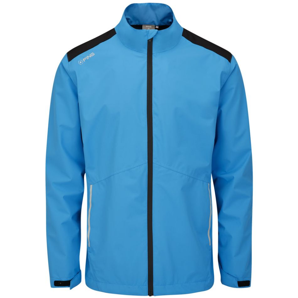Ping Sensordry S2 Waterproof Golf Jacket - Euro Blue/Black - Andrew ...