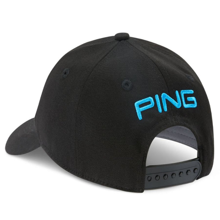 Ping Tour Classic Golf Cap - Black/Process
