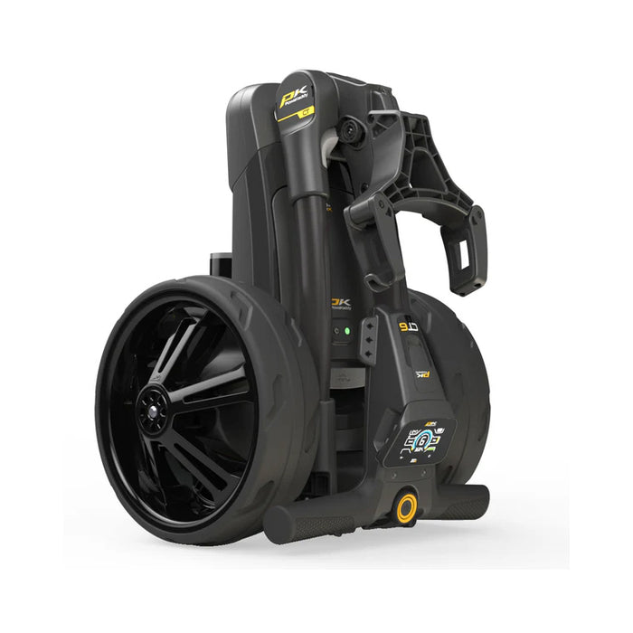 Powakaddy CT6 GPS Electric Golf Trolley - Black 18 Hole Battery (Extended Battery Available)