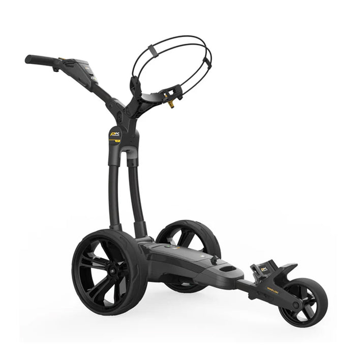 Powakaddy CT6 GPS Electric Golf Trolley - Black 18 Hole Battery (Extended Battery Available)