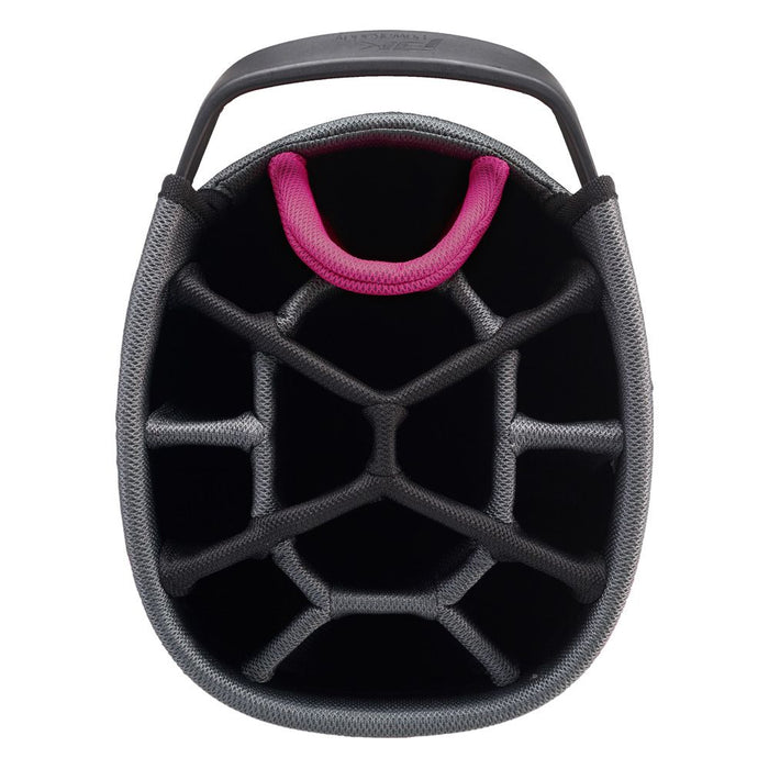 Powakaddy 2024 Dri-Tech Golf Cart Bag - Black/Gunmetal/Pink