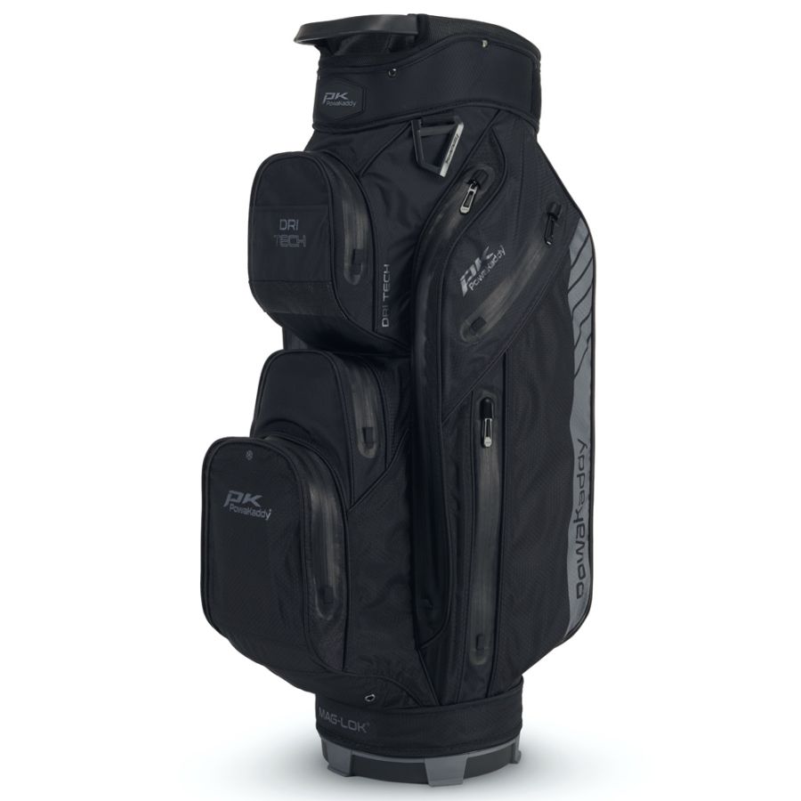 Powakaddy 2024 Dri-Tech Golf Cart Bag - Stealth Black