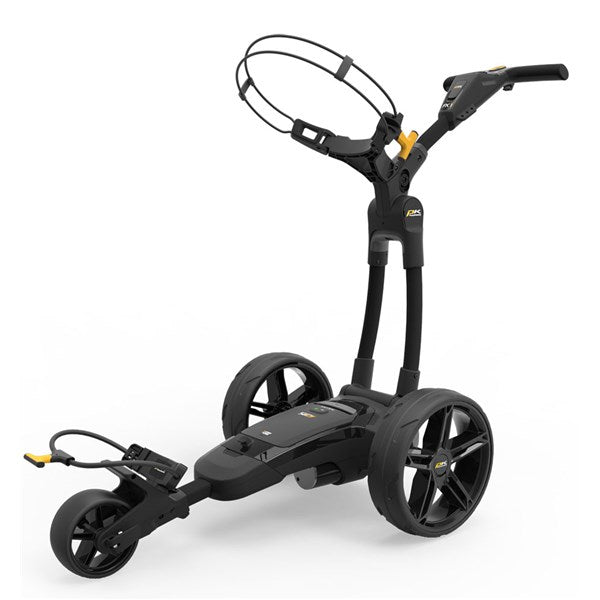 Powakaddy FX1 Electric Golf Trolley 18 Hole Battery - Black (Extended Battery Available)