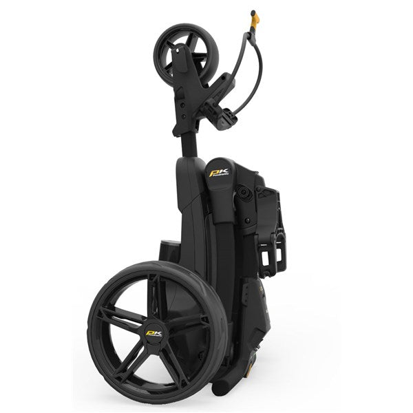 Powakaddy FX1 Electric Golf Trolley 18 Hole Battery - Black (Extended Battery Available)