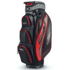 Powakaddy 2024 Premium Tech Golf Cart Bag - Gunmetal/Black/Red