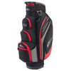 Powakaddy Premium Edition Golf Cart Bag - Black/Red/Gunmetal