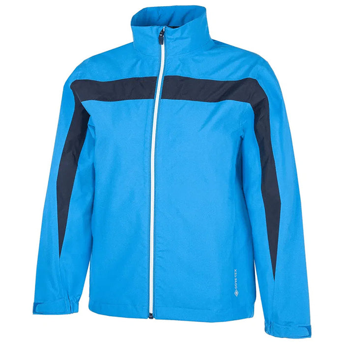 Galvin Green Robert Paclite Junior Waterproof Golf Jacket - Blue/Navy
