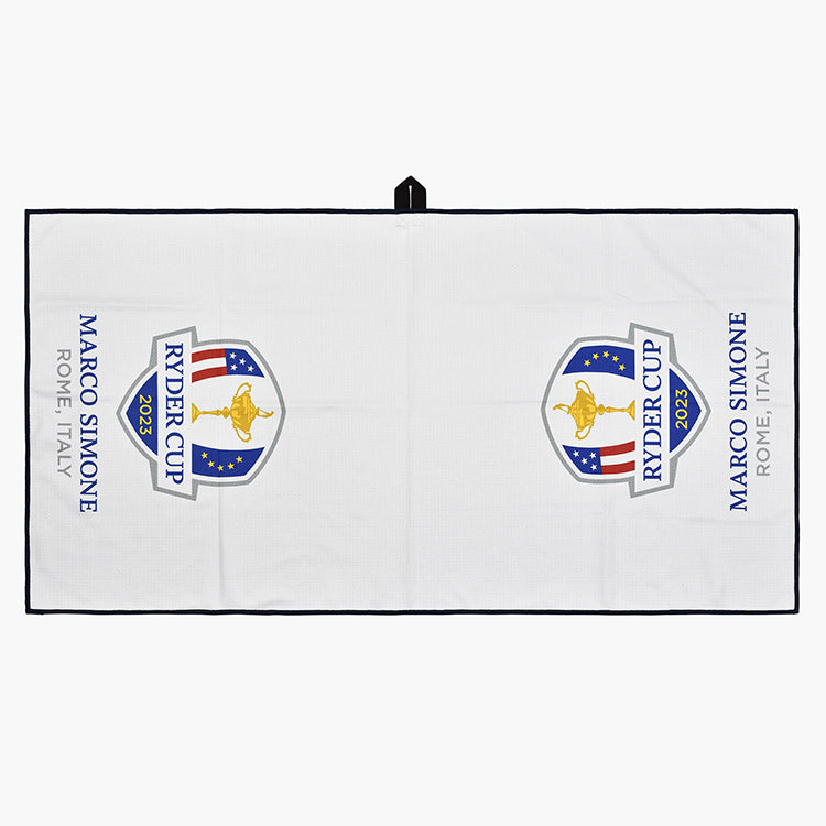 2023 RYDER CUP WHITE TOWEL - GOLF MARCO SIMONE