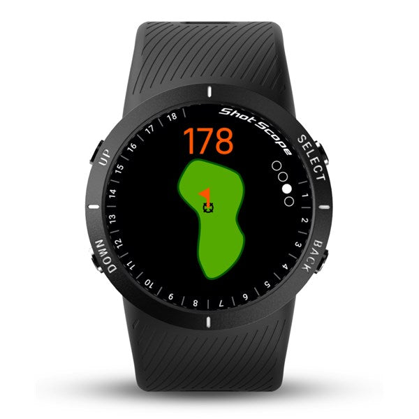 Shot Scope V5 GPS Golf Watch - Black