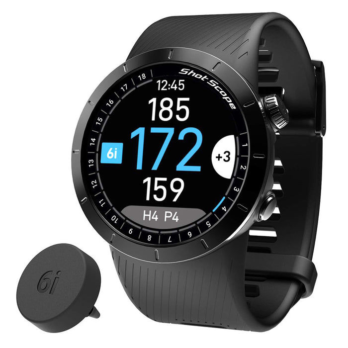 Shot Scope X5 GPS Golf Watch - Black