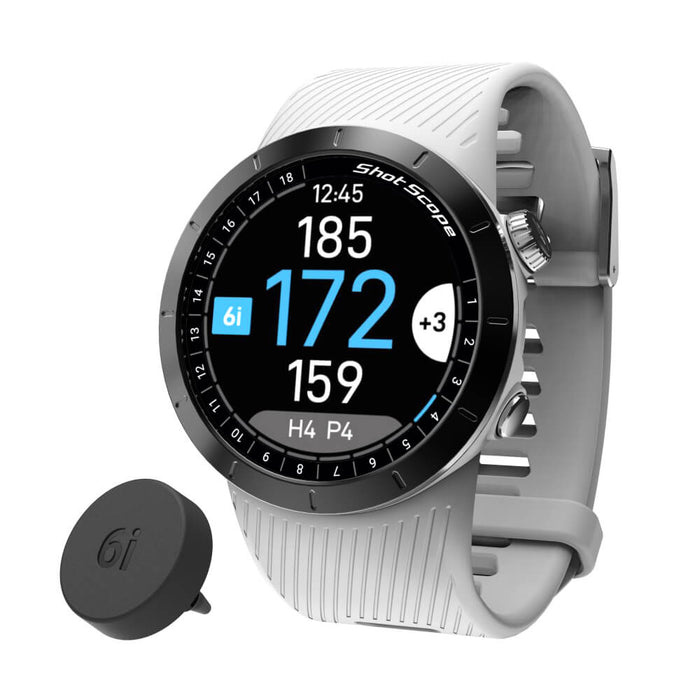 Shot Scope X5 GPS Golf Watch - White