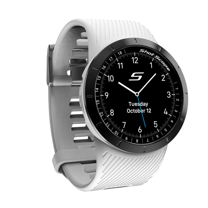 Shot Scope X5 GPS Golf Watch - White