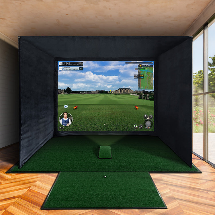 Sim Space Golf Simulator Indoor Enclosure - Andrew Morris Golf