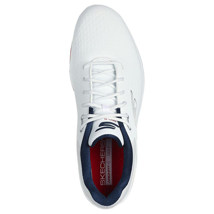 Skechers Go Golf Pro 6 golf Shoes - White/Navy/Red