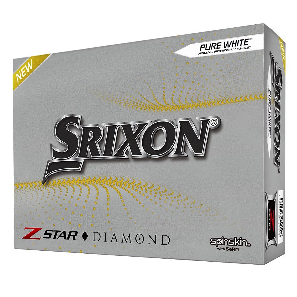 Srixon Z-Star Diamond Golf Balls - White