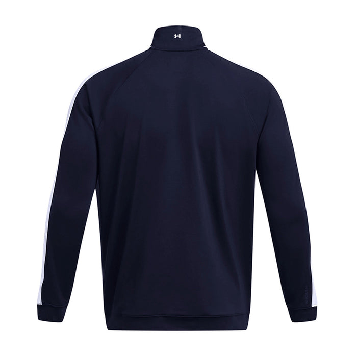 Under Armour Storm Midlayer 1/4 Zip Golf Pullover - Midnight Navy/Matrix Green