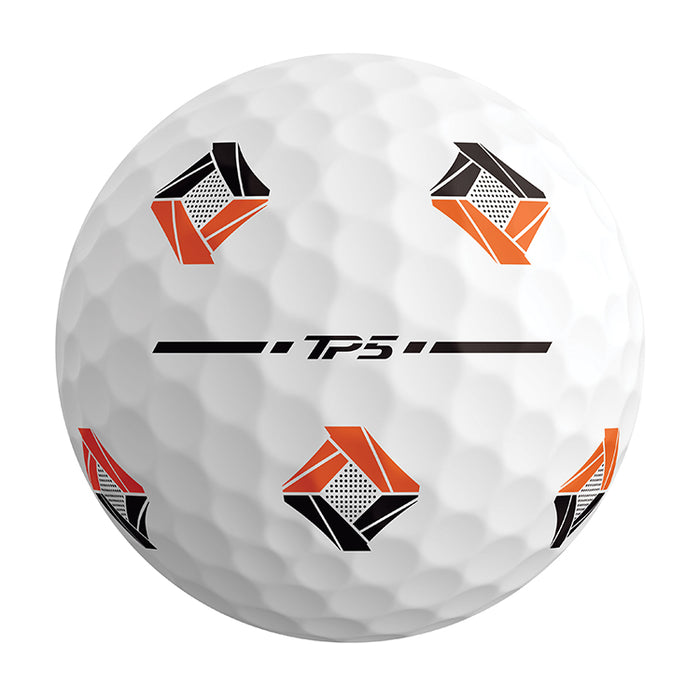 Taylormade TP5 PIX Golf Balls - White