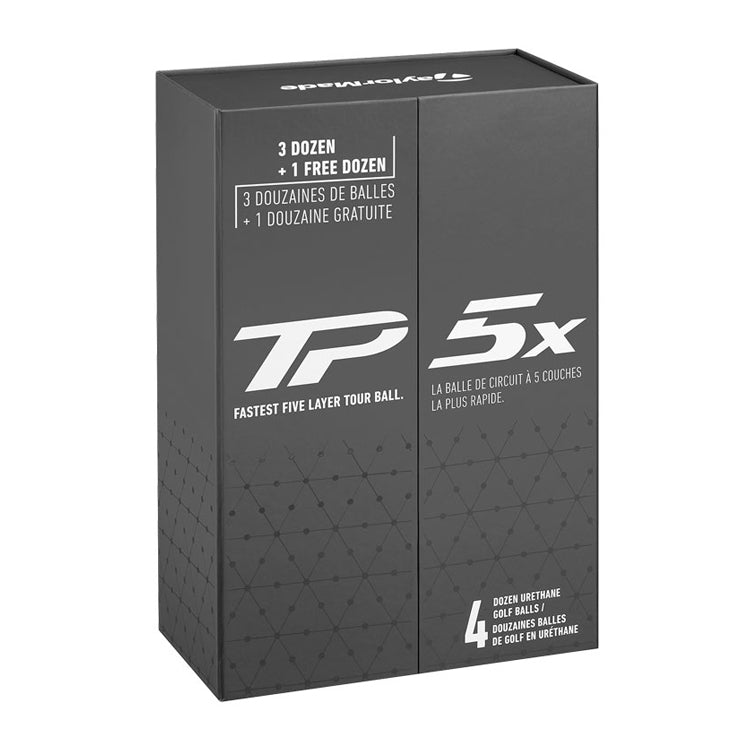 Taylormade TP5x Golf Balls - 4 For 3 - White