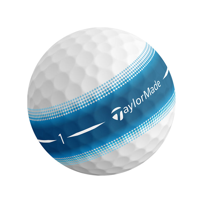 Taylormade Tour Response Stripe Golf Balls - Blue