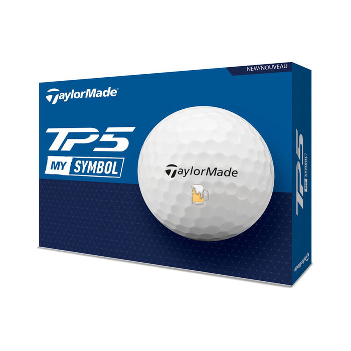 Taylormade TP5 Golf Balls - Beer - Limited Edition