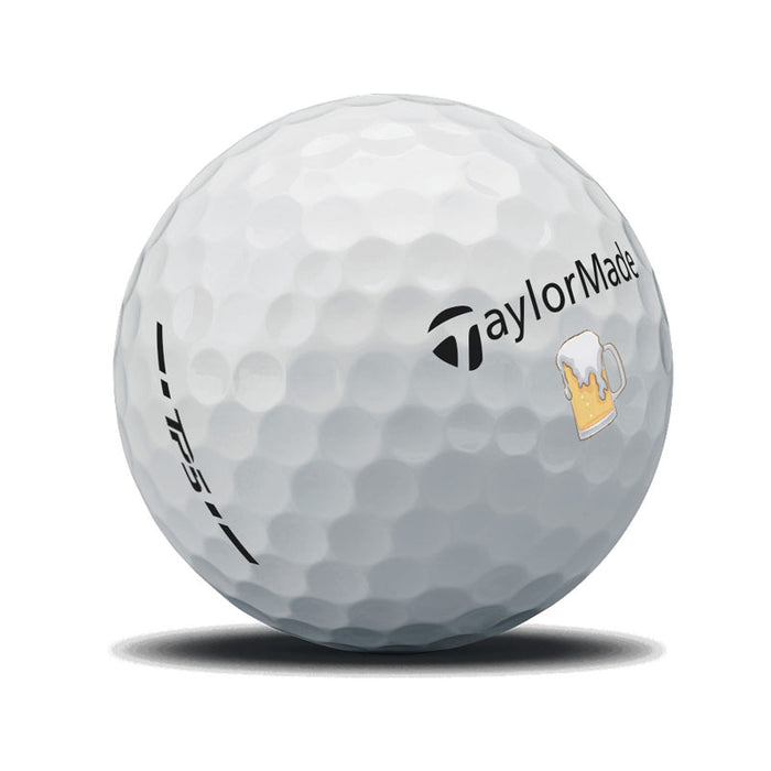 Taylormade TP5 Golf Balls - Beer - Limited Edition