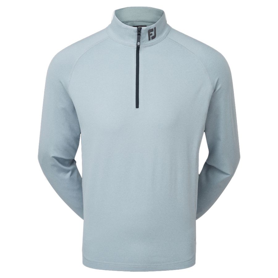 Footjoy ThermoSeries Brushed Back Golf Midlayer - Heather Grey