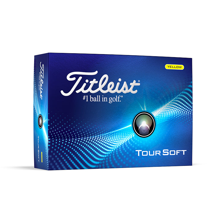 Titleist Tour Soft 2024 Golf Balls - Yellow