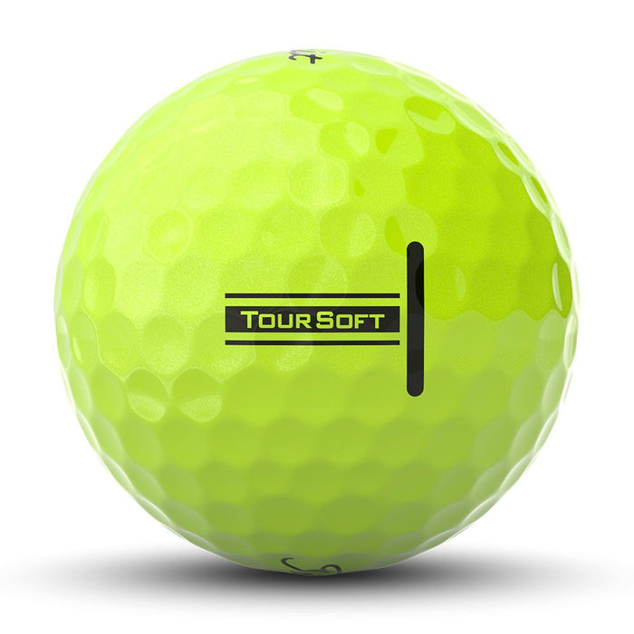 Titleist Tour Soft 2024 Golf Balls - Yellow