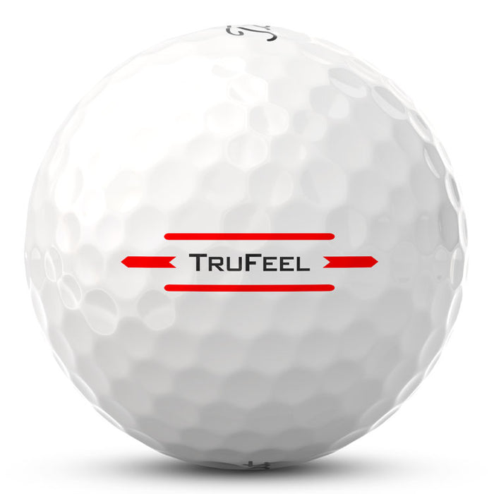 Titleist Trufeel 2024 Golf Balls - White