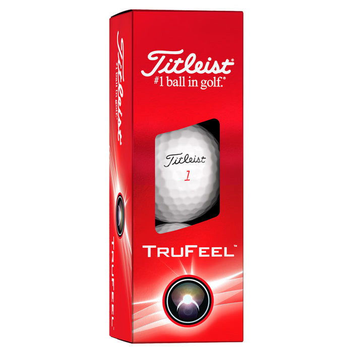 Titleist Trufeel 2024 Golf Balls - White