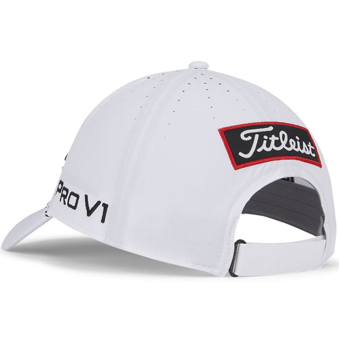 Titleist Tour Breezer Golf Cap -  White/Black