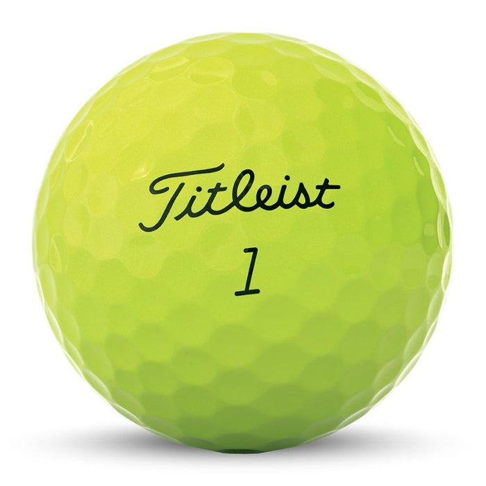 Titleist Tour Soft 2022 Golf Balls - Yellow