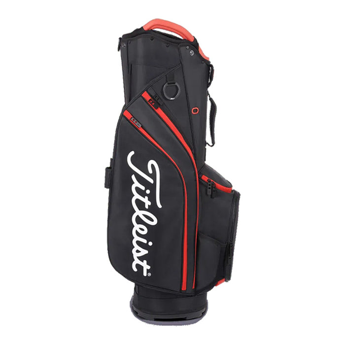 Titleist Lightweight 14 Golf Cart Bag - Black/Red