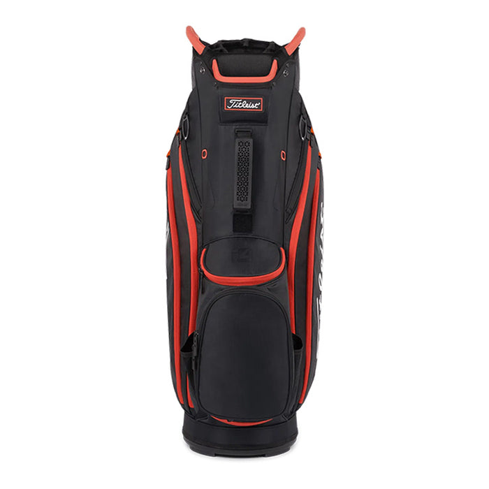 Titleist Lightweight 14 Golf Cart Bag - Black/Red