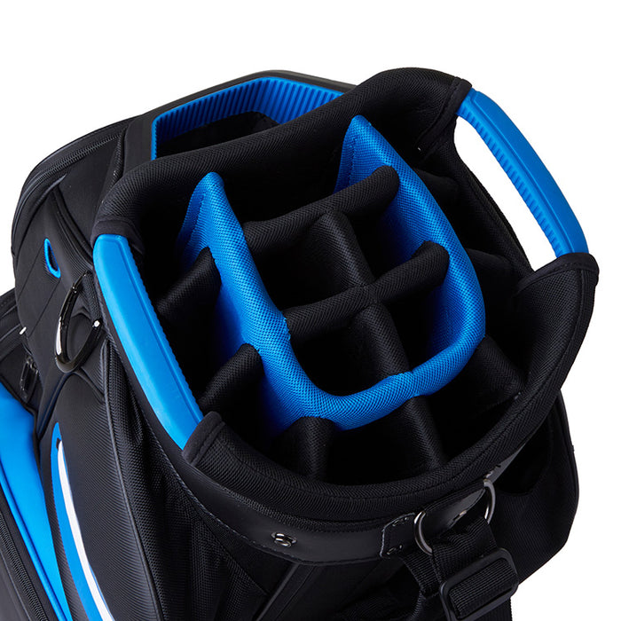 Taylormade Deluxe Golf Cart Bag - Black/Blue