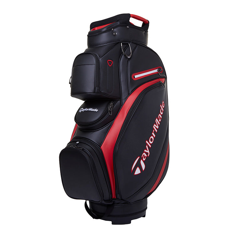 Taylormade Deluxe Golf Cart Bag Black/Red Andrew Morris Golf