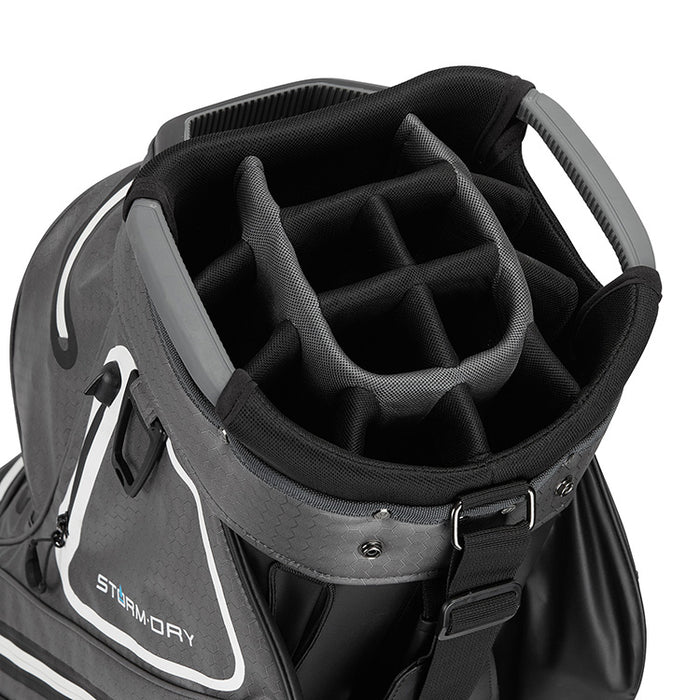 Taylormade Stormdry Golf Cart Bag - Black/Grey/White