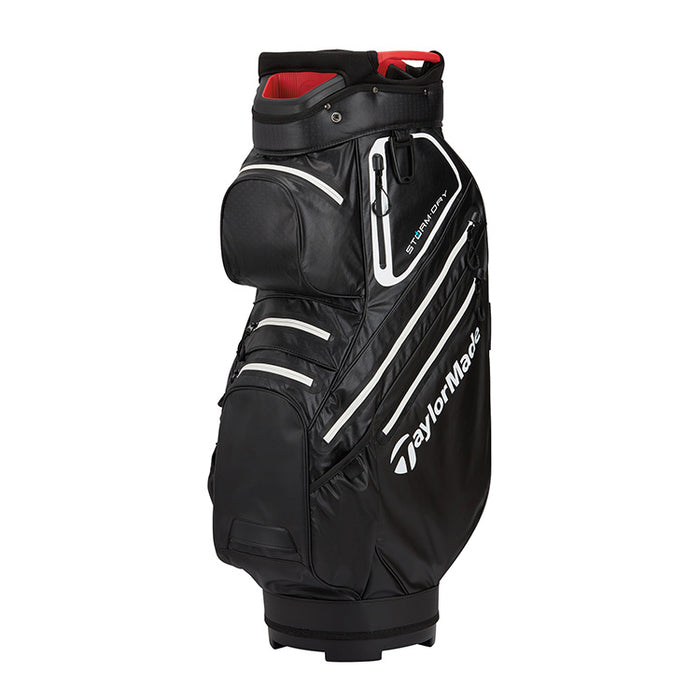 Taylormade Stormdry Golf Cart Bag - Black/White/Red