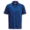 Under Armour Playoff Deuces Golf Polo Shirt - Blue Mirage